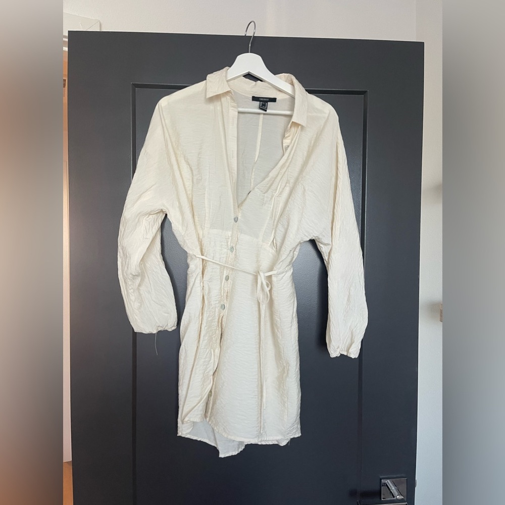 Cream colored dress